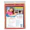 C-Line® Assorted Neon Colors Reusable Dry Erase Pockets, Pack of 10